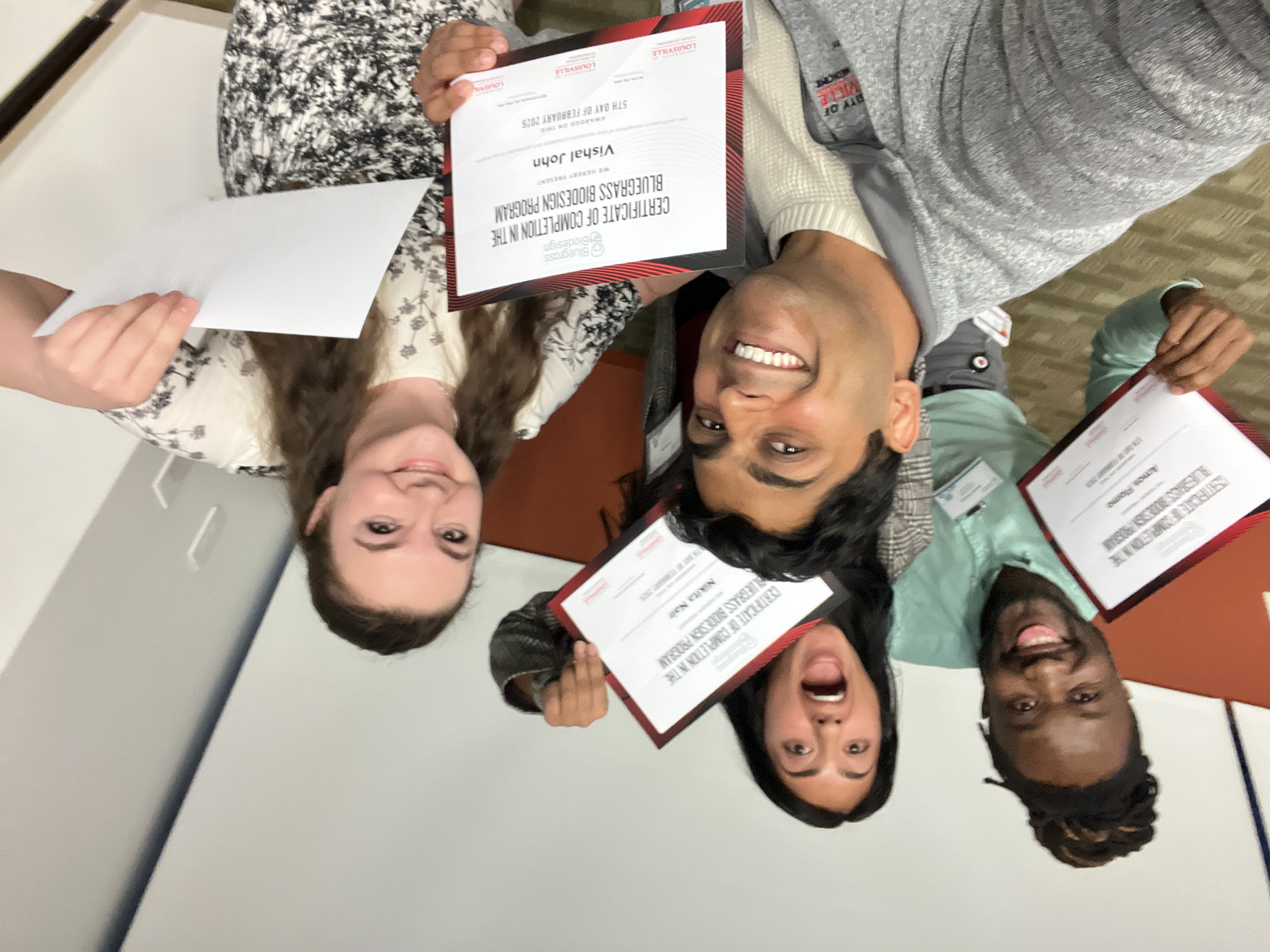 Certificate of Completion — Bluegrass Biodesign Program