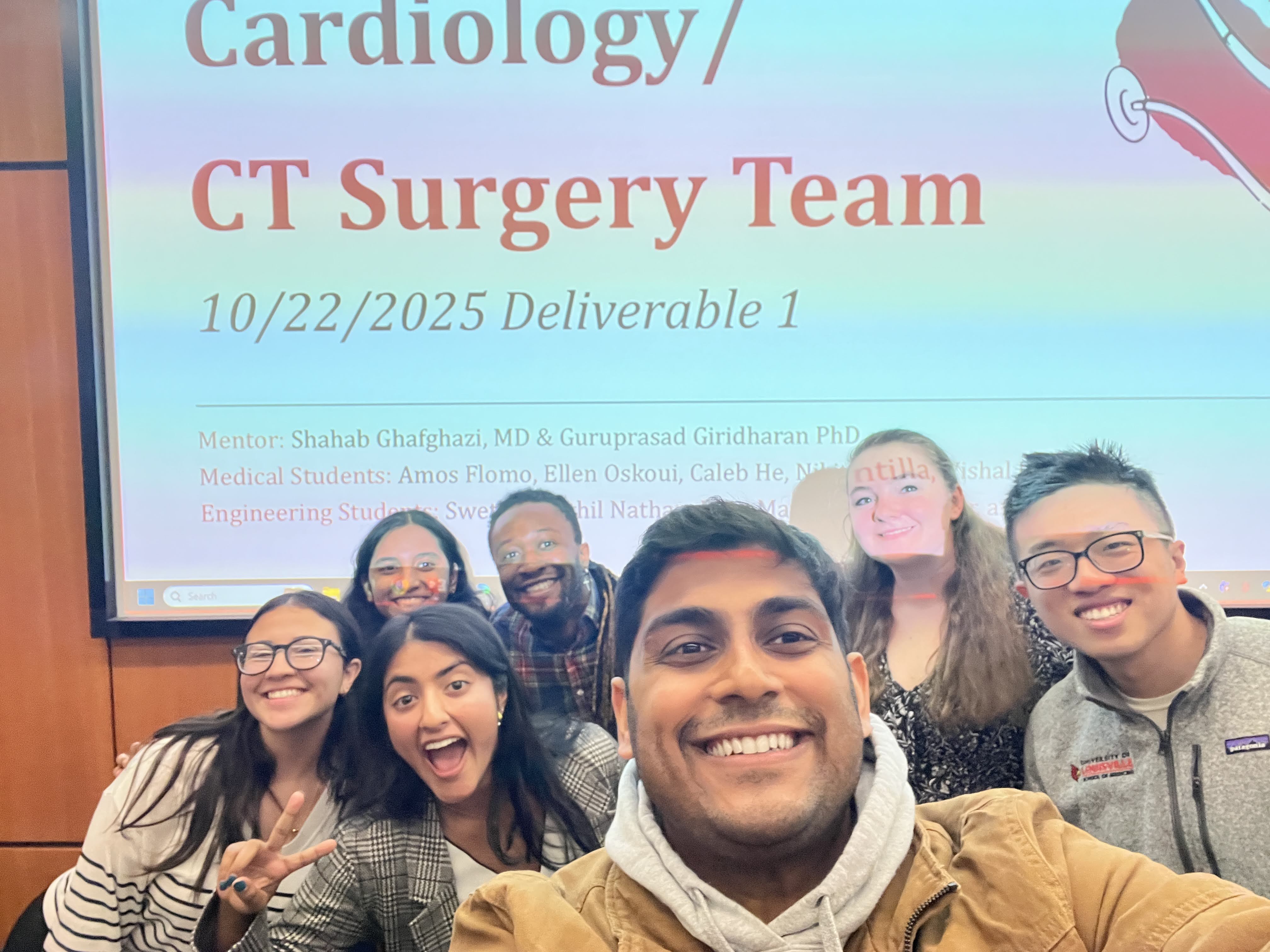 Cardiology/CT Surgery Team — Deliverable 1 presentation